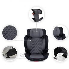Автокрісло MoMi QUICK FIX black (15-36кг)